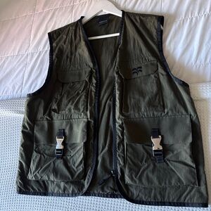 BRVN by Bravian Army Green Vest
